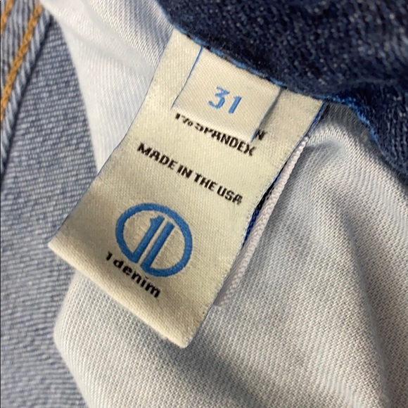 1DENIM MENS SLIM SLIM FIT JEANS NORMANDIE W31 - Picture 4 of 8
